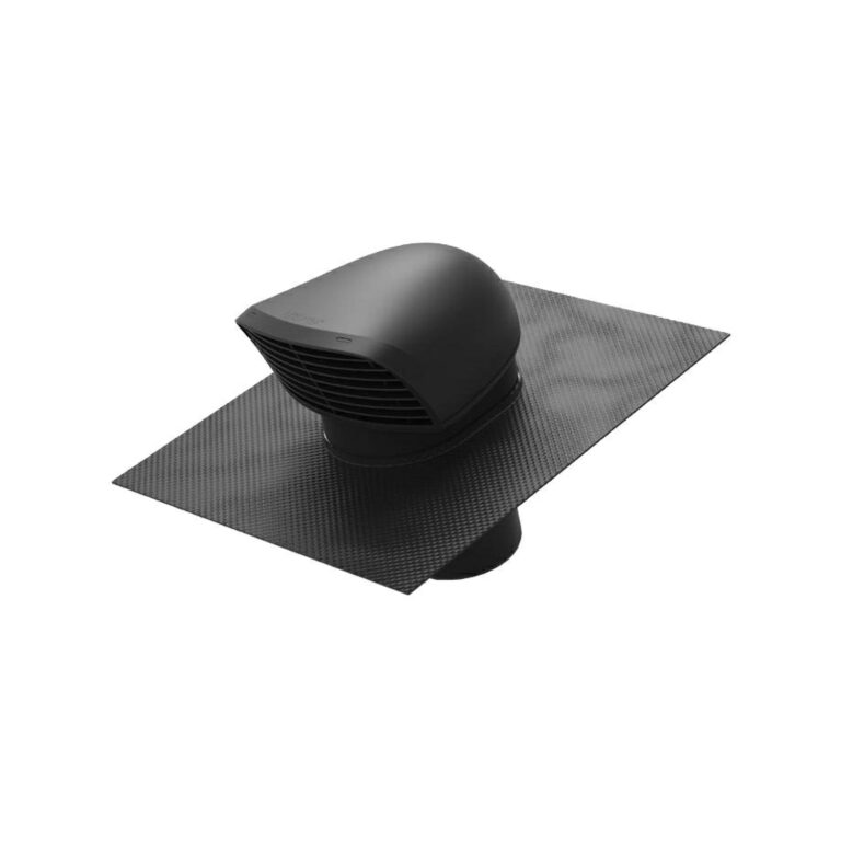 Renson Design Flex Roof Terminal 150/160 mm Lead-Free Flexible Flashing Black
