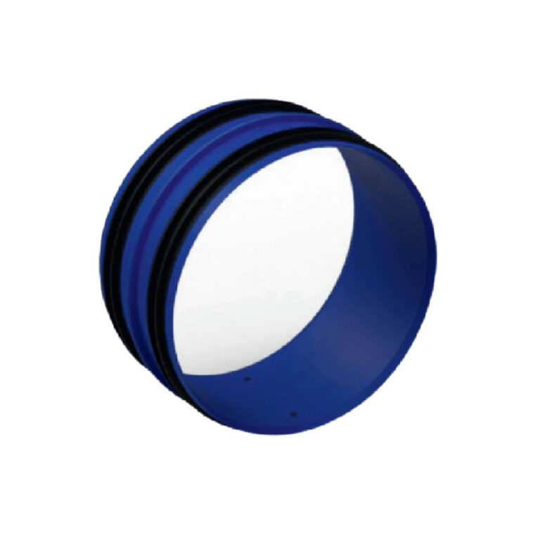 Renson EasyFlex Round Coupling Piece Ø125 mm With Sealing Rubber