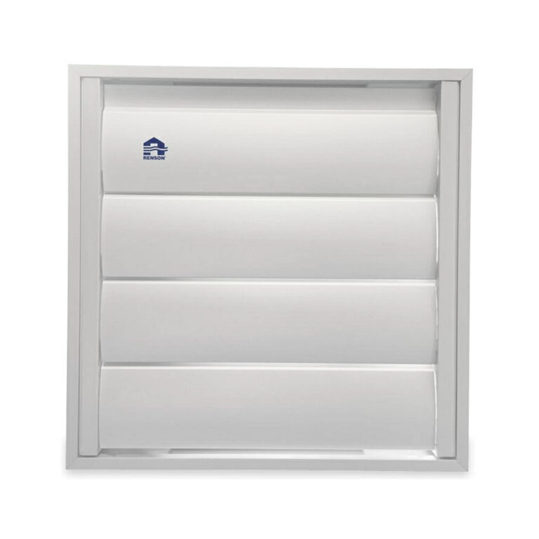 Surface-Mounted Overpressure Grille (W×H) 173 × 173 mm Aluminium Natural Anodised