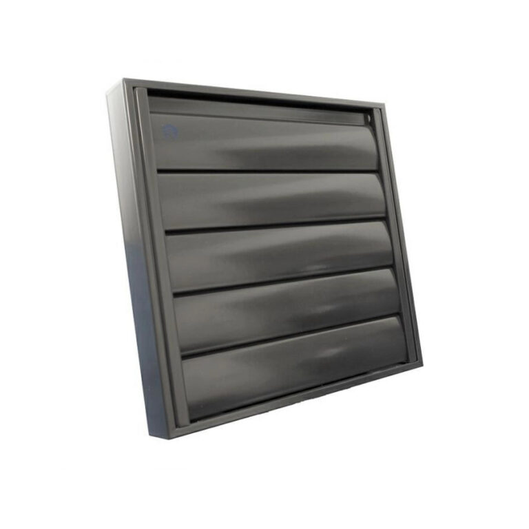 Surface-Mounted Overpressure Grille (W×H) 210 × 210 mm RAL7016 Anthracite